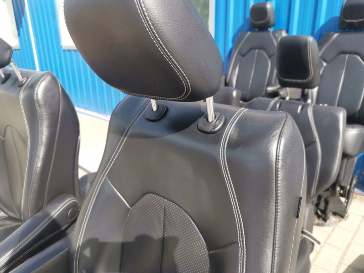 фото №8, Chrysler pacifica ii рестайлінг комплект сидінь обшивки 7 осіб