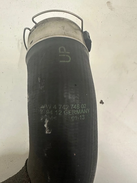 фото №5, Bmw 3 f30 n47d20c шланг труба интеркулер оригинальный номер 4742748