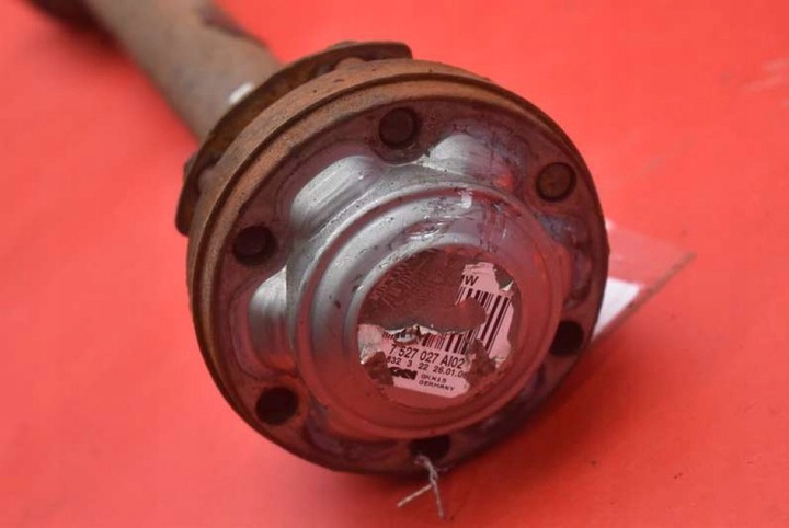 фото №5, Піввісь ліва зад механічна коробка передач 7527027 bmw e90 e91 2.5xi 218 km 04-10