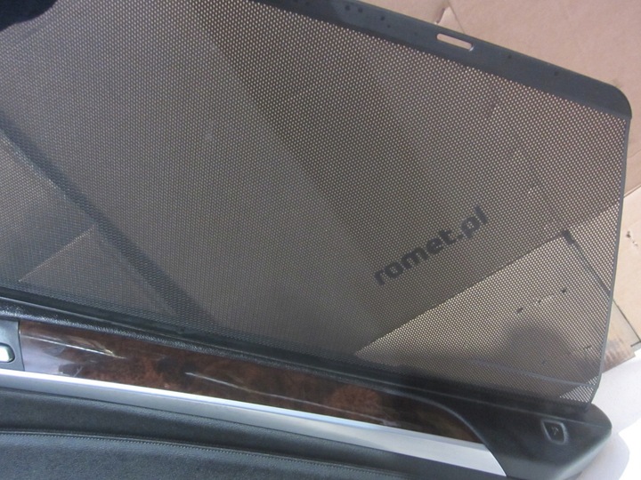 фото №12, Bmw e70 x5 оббивка двері правий лівий зад боковина обшивки pod ролети чорні