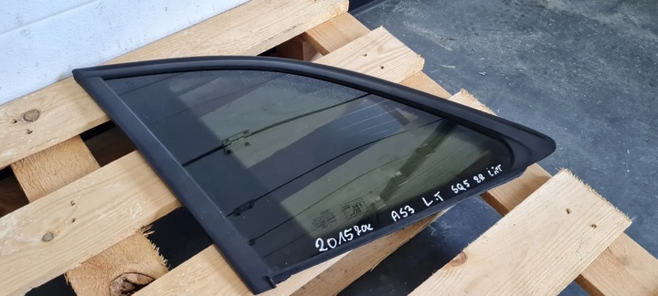 фото №1, Q5 8r рестайлинг sq5 стекло кузовная левая левый зад as3 15r 8r0845299q