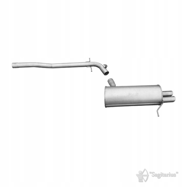 фото №1, Глушник кінцевий volvo xc 90 3.2i