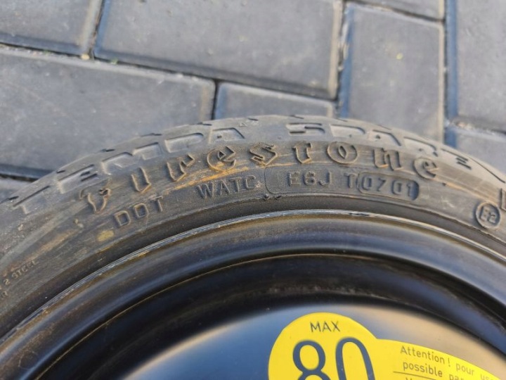 фото №7, Докаточное колесо (докатка) стальные firestone vag 105/70 r14 4x100 et38 191861025e