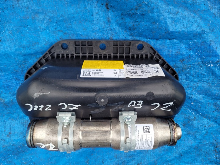 фото №12, Запчастини zafira c панель консоль капот подушка безпеки європа