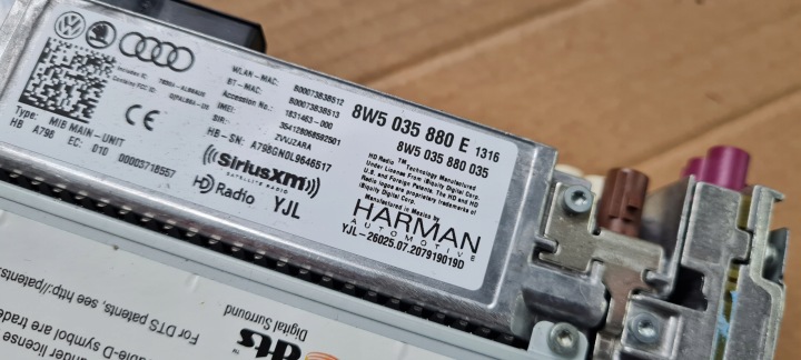 фото №11, Q5 80a sq5 считыватель мультимедиа mmi навигации 8w5035880e a4 b8 8w a5