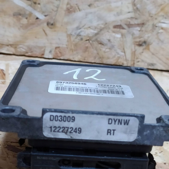 фото №6, Комп'ютер керуючий двигуном opel meriva 1.7d 2005 8973258946 12227249