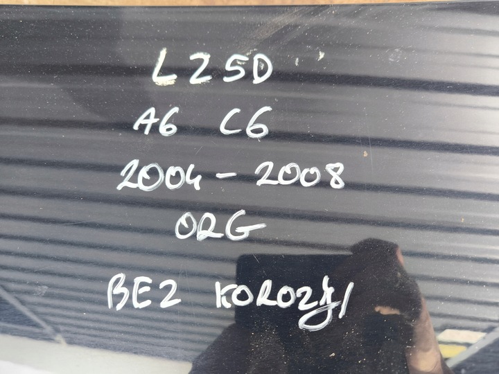 фото №16, Крышка задняя зад audi a6 c6 sedan lz5d 2004-2008 оригинал !!! 2