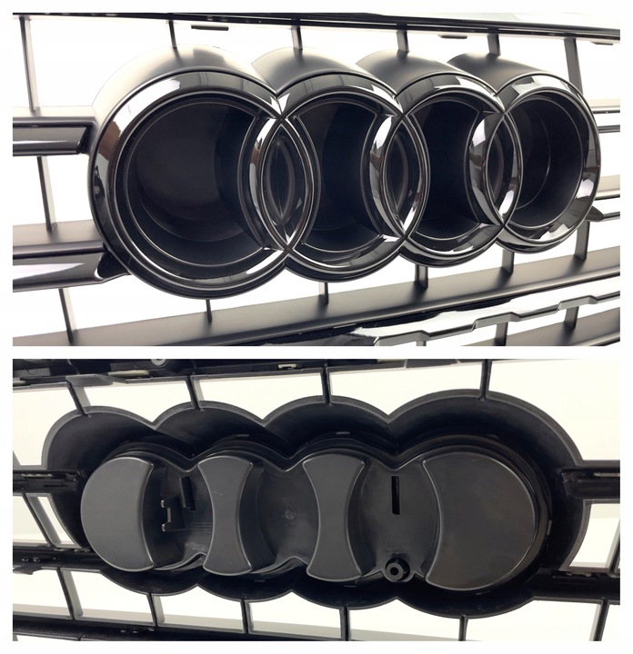 фото №9, Audi q7 4m 15-19 s-line тінь line решітка радіатора решітка + ґрати бічні набір