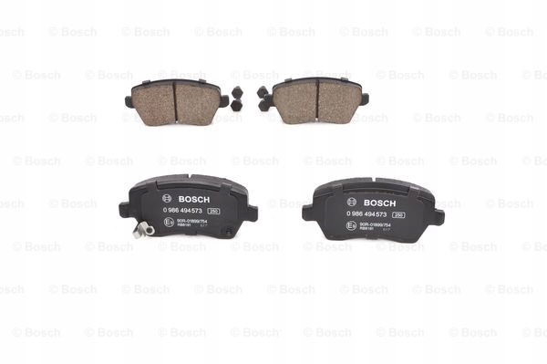 фото №12, Гальмівні колодки ham. nissan p. micra/note 1,2/1,5 dci 10- 986 494 573