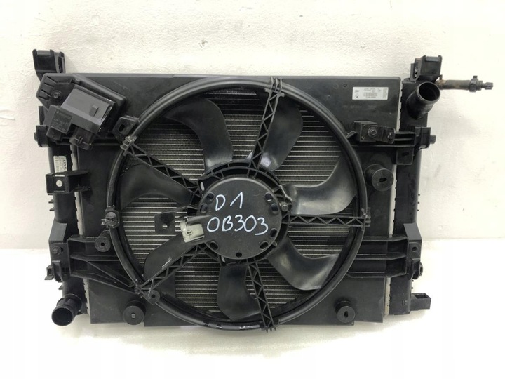 фото №1, Комплект радиатор вентилятор dacia duster i 1.2tce