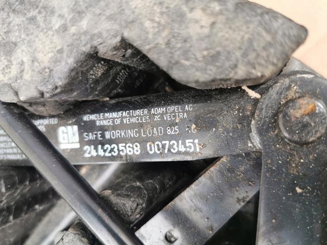 фото №3, Вкладка колёса домкрат + ключ do kół + ушко opel vectra c / saab 9-3 24423568