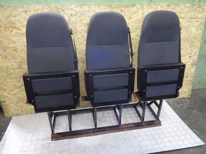 фото №7, Диван зад тройной тройка лавка каркас автобус renault trafic 2 ii opel vivaro