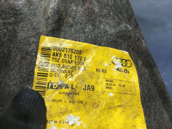 фото №7, Audi a7 c8 рестайлінг 23- підкрилок тканинний зад задні праві 4k8810172f