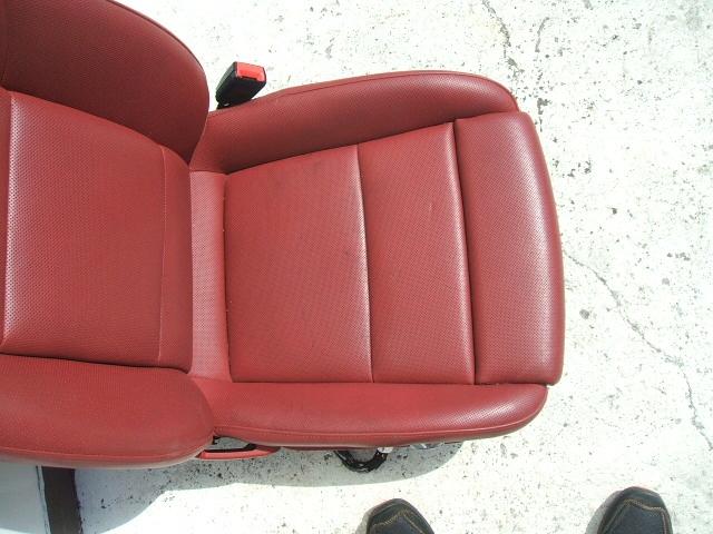 фото №9, Porsche panamera 970 рестайлінг сидіння сидіння комплект шкіра червона