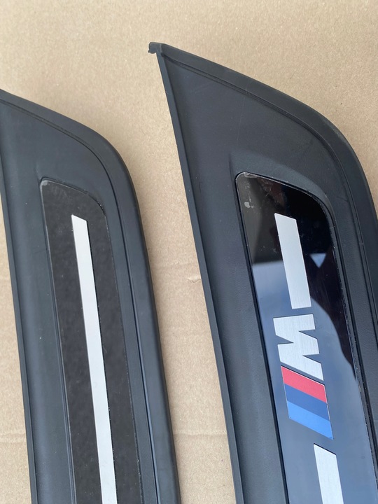 фото №5, Планка защита dekor порога m5 f90 cs m-power комплект планки пороговые