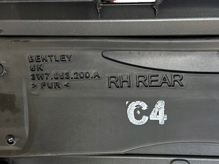 фото №10, Bentley continental gt gtc поріг накладка планка порогова rh 3w8853852n