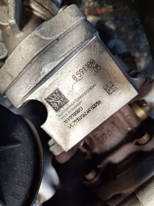фото №7, Turbosprężarka b47c20b mini cooper f54 f55 f56 f60 2.0 d би-турбо 8584199