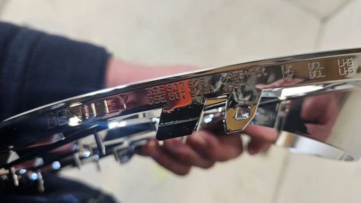 фото №11, Решітка бампера ліва права bentley continental flying spur 3se807925 3se807