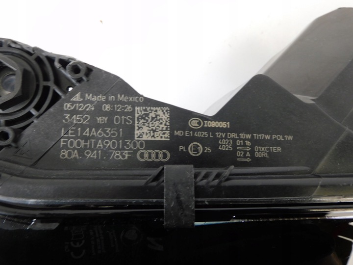 фото №16, Audi q5 80a лампа левая matrix 80a941783f 80a941035f сцепление bez повреждений