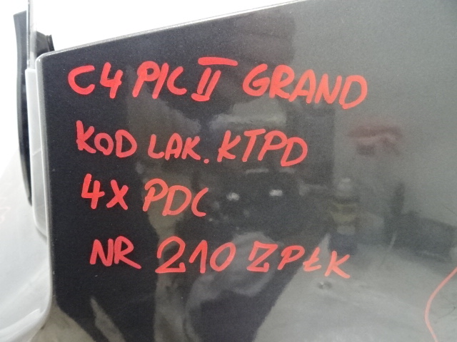 фото №14, Citroen c4 grand picasso ii бампер заднє 4xpdc ktp корпус піддону