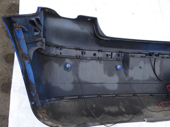 фото №11, Бампер задний задний заднее vw polo iv 4 01-0 la5f pdc