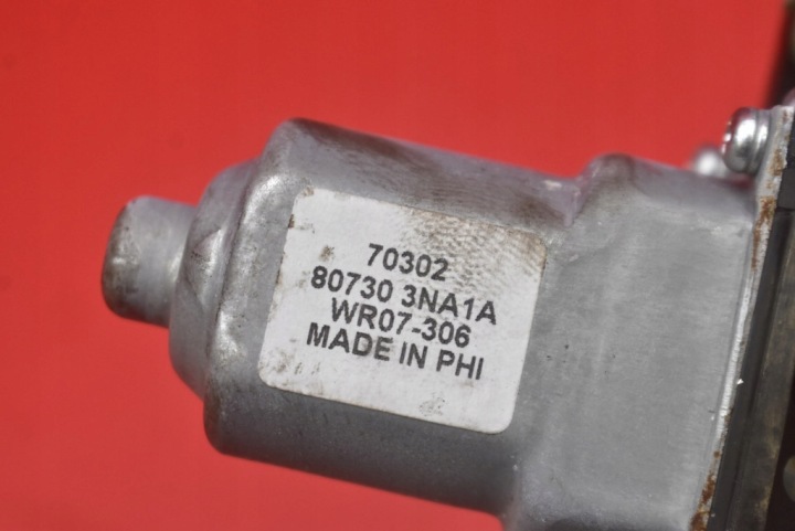 фото №5, Подъемник стекла левые перед eu 807303na1a nissan leaf 1 i ze0 рестайлинг 10-17