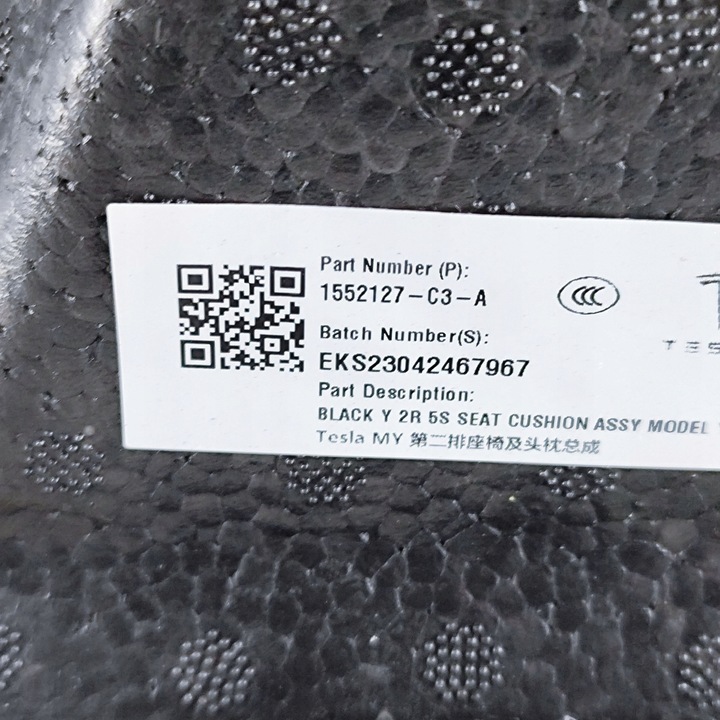 фото №11, Tesla модель y 2023 сидіння задній