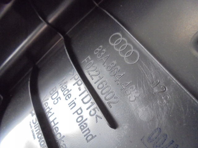 фото №6, Защита ремня зад audi q3 ii 83a 2021 год