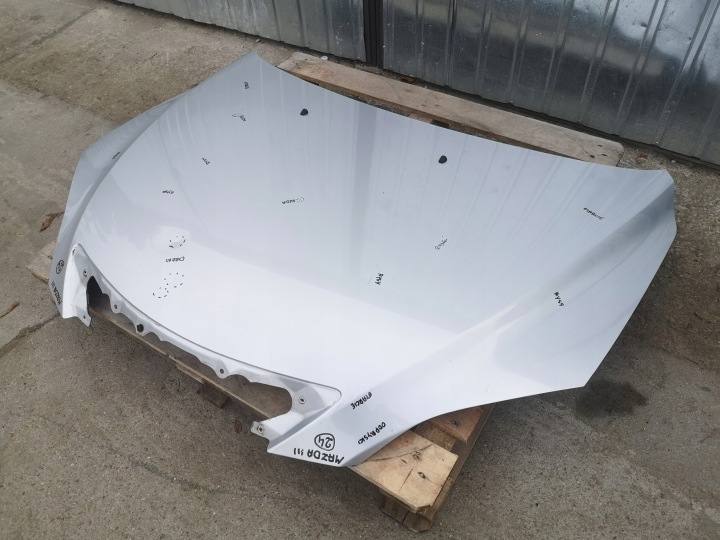 фото №9, Капот крышка двигателя mazda 3 i bk 06-09 рестайлинг 5d hb оригинал