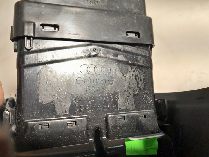 фото №5, Audi a3 s3 8v решітка повітропровід повітря зад 8v0819203 8v0857042