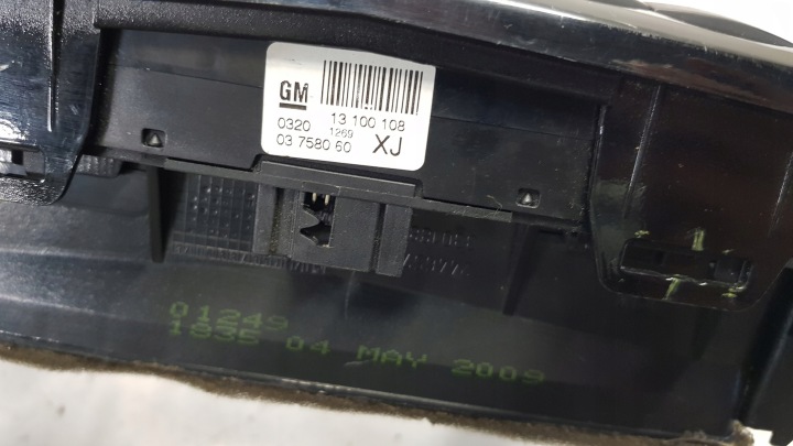 фото №12, Перемикач решітка повітропровід opel astra h