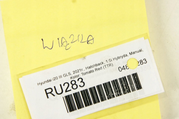 фото №6, Ru283 hyundai i20 iii 1.0i жгут планки впрыскивающая 3935207000 гибрид ar