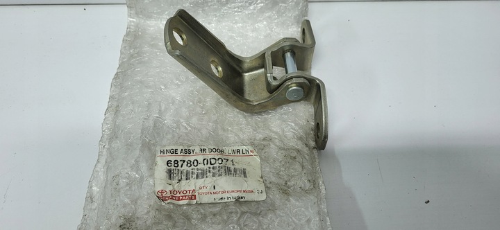 фото №1, Lexus rx prius rav4 yaris ii lexus петля дверь зад dół левый 68780-0d071