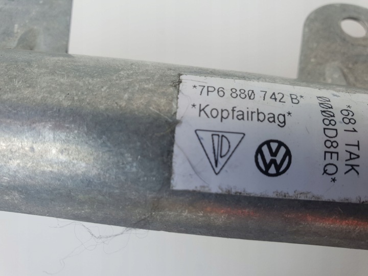 фото №11, Vw touareg ii 7p 10-14 шторка air bag левая правая 7p6880742b 7p6880741b