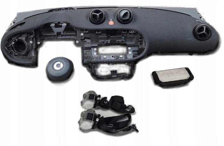 фото №1, Smart 453 панель консоль подушка безопасности ремни