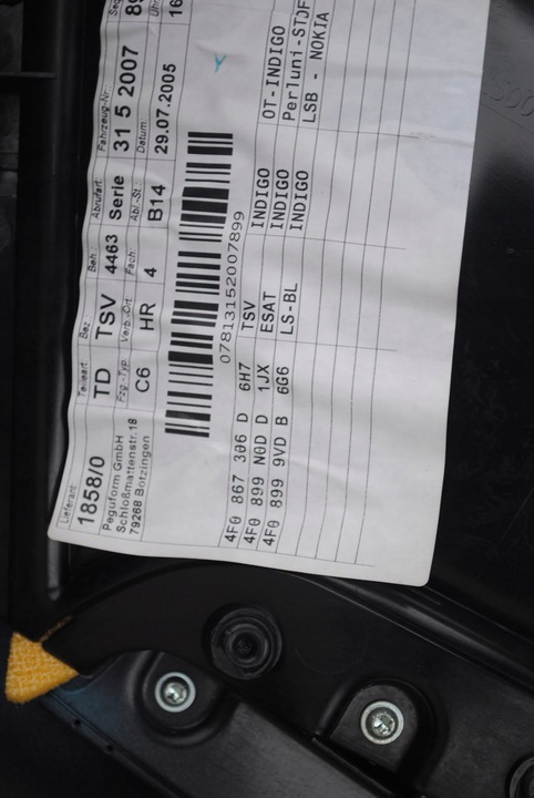 фото №13, Обшивки дверь indigo a6 c6