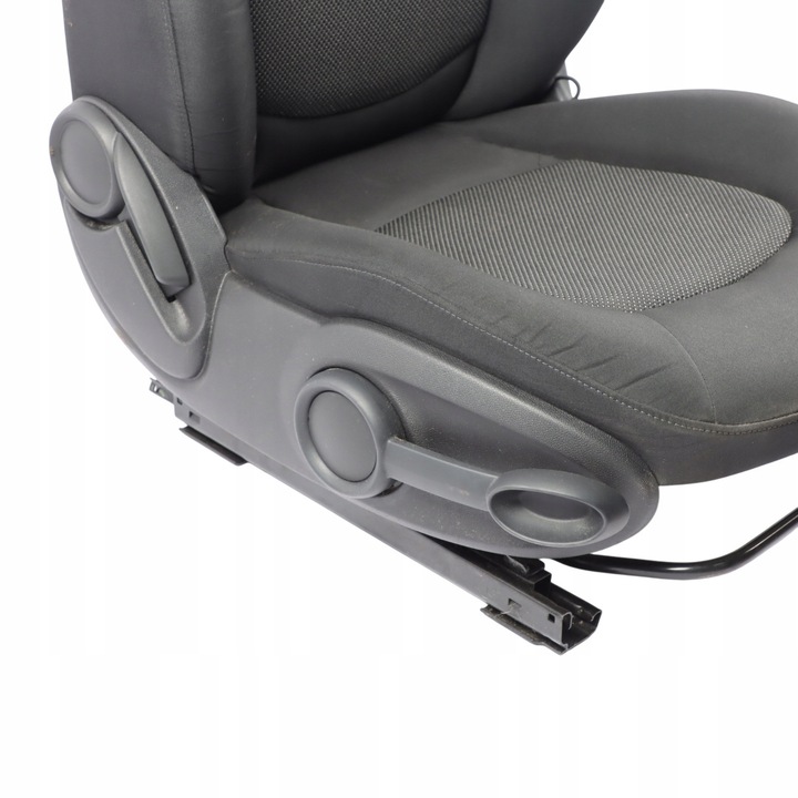 фото №10, Mini countryman r60 сиденье переднее правые материал космос карбон чёрный