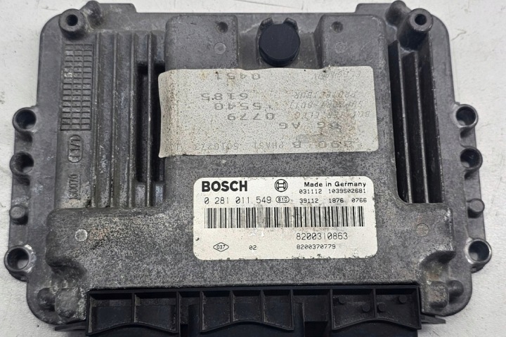 фото №7, Компьютер двигателя ecu renault grand scénic ii jm0/1_ 8200310863 2.0l