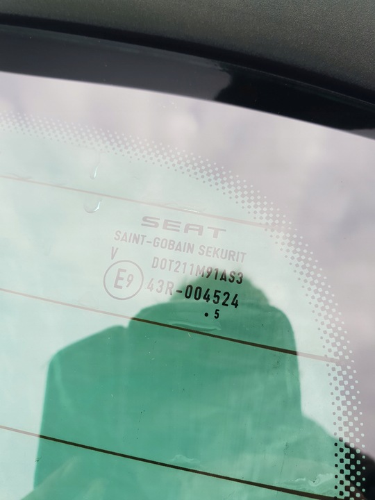 фото №6, Seat altea 5p0 04-09 скло w кришка багажника зад задня оригінальна