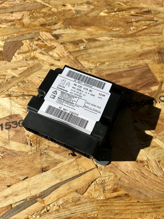 фото №1, Модуль подушек подушка безопасности citroen peugeot 9823741880