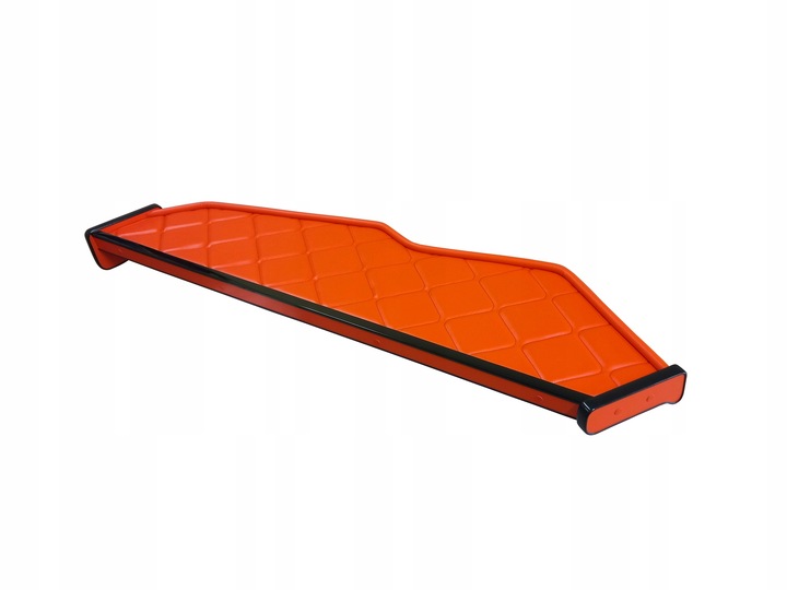 фото №7, Полка столик volvo euro6 fh4 fh 4 большая max низкая кожзам - eco кожа стёганая