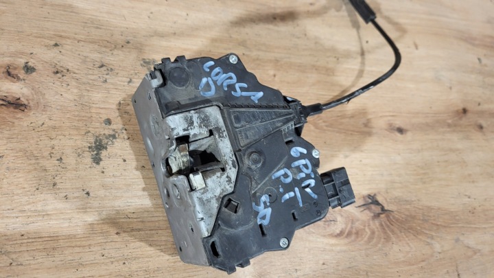 фото №9, Замок двері праві зад opel corsa d 06- 5d 6 pin 13258267