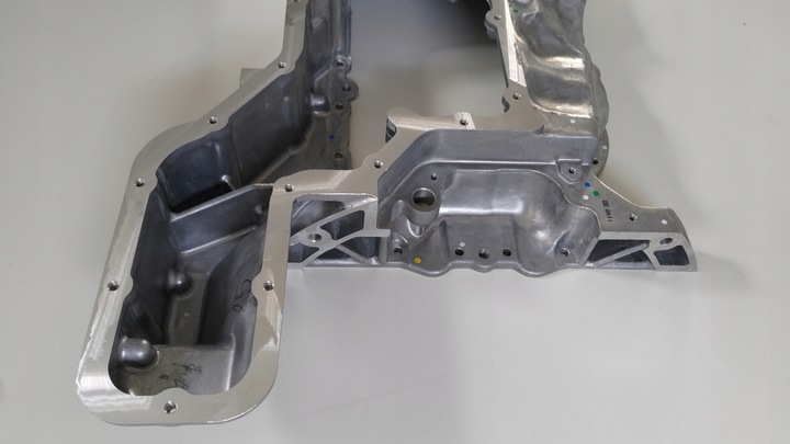 фото №9, Mitsubishi l 200 fullback l200 піддон масляна масла 2.4 4n15 алюміній x 2