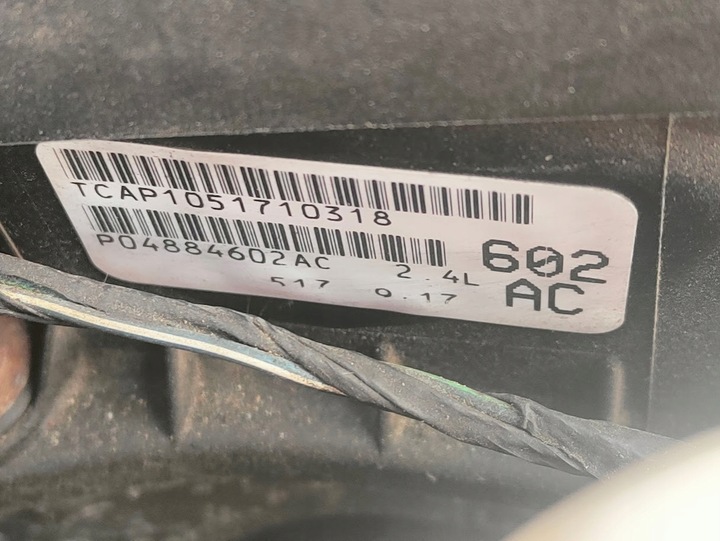 фото №6, Двигун jeep compass i 2.4 бензин 125kw