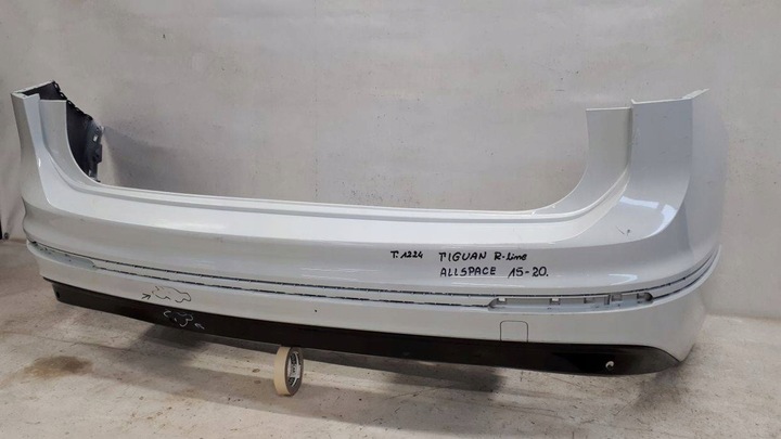 фото №10, Vw tiguan r-line allspace 2015-2020 бампер зад 5nn807421
