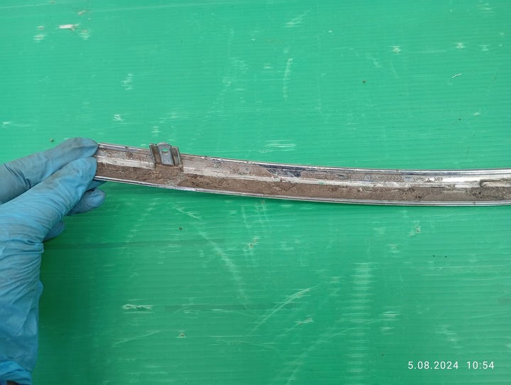 фото №8, Планка хром бампера ліва audi a6 c6 4f0853065