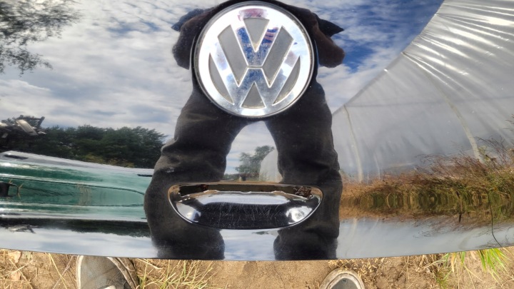 фото №6, Vw polo iv 9n hb крышка задняя багажника чёрная