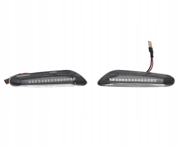 фото №10, Поворотник поворотник боковой правое+ левое dodge challenger 2015- 6 led серебристый