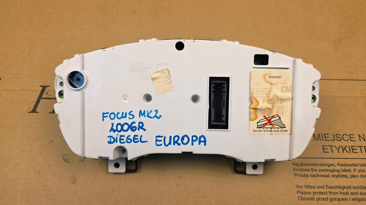 фото №13, Ford focus mk2 04-07 c-max i дорестайлінг спідометр  06r 1.6 1.8 2.0 tdci європа