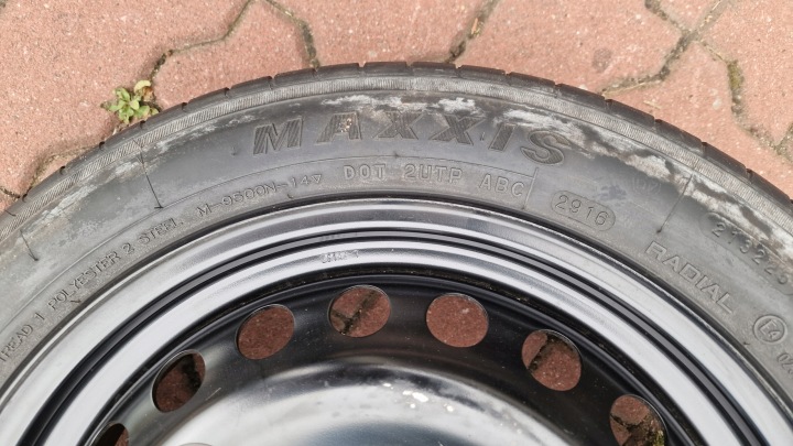 фото №10, Докаточное колесо (докатка) докатка запаска ford focus mk3/mondeo mk5 5x108 t125/90r16